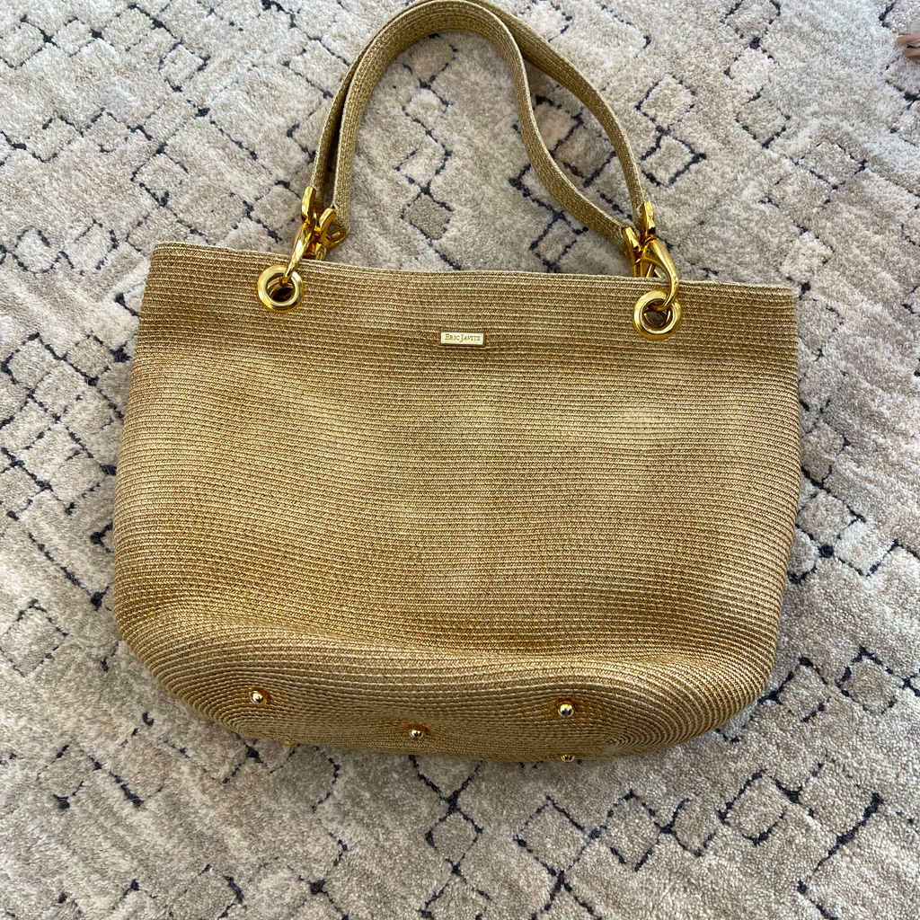 Erik Jarvis Woven Straw Tote